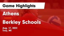 Athens  vs Berkley Schools Game Highlights - Aug. 17, 2022