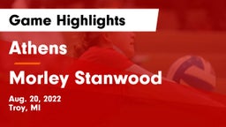 Athens  vs Morley Stanwood  Game Highlights - Aug. 20, 2022