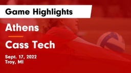 Athens  vs Cass Tech  Game Highlights - Sept. 17, 2022