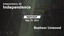 Matchup: Independence vs. Basheor Linwood 2016