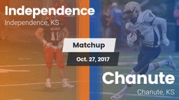 Matchup: Independence vs. Chanute  2017