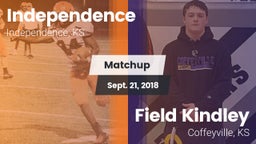 Matchup: Independence vs. Field Kindley  2018