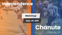 Matchup: Independence vs. Chanute  2018