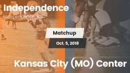 Matchup: Independence vs. Kansas City (MO) Center 2018