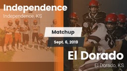 Matchup: Independence vs. El Dorado  2019