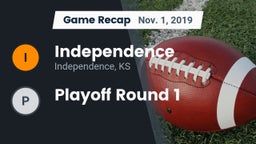 Recap: Independence  vs. Playoff Round 1 2019