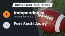 Recap: Independence  vs. Fort Scott Away 2020
