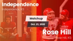 Matchup: Independence vs. Rose Hill  2020