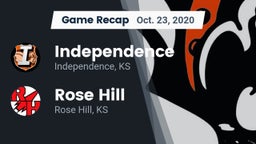 Recap: Independence  vs. Rose Hill  2020