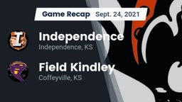 Recap: Independence  vs. Field Kindley  2021