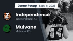 Recap: Independence  vs. Mulvane  2023