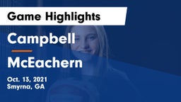 Campbell  vs McEachern Game Highlights - Oct. 13, 2021