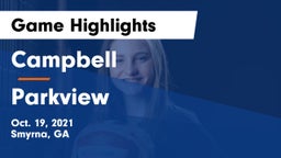 Campbell  vs Parkview Game Highlights - Oct. 19, 2021