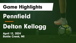 Pennfield  vs Delton Kellogg  Game Highlights - April 12, 2024