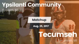 Matchup: Ypsilanti vs. Tecumseh  2017