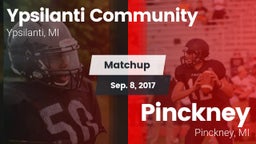 Matchup: Ypsilanti vs. Pinckney  2017