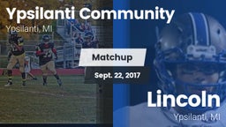 Matchup: Ypsilanti vs. Lincoln  2017