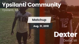 Matchup: Ypsilanti vs. Dexter  2018