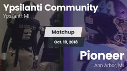 Matchup: Ypsilanti vs. Pioneer  2018