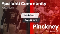 Matchup: Ypsilanti vs. Pinckney  2019