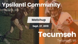 Matchup: Ypsilanti vs. Tecumseh  2019