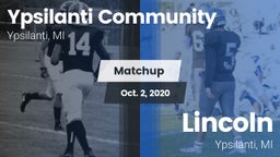 Matchup: Ypsilanti vs. Lincoln  2020