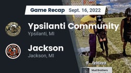 Recap: Ypsilanti Community  vs. Jackson  2022