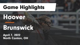 Hoover  vs Brunswick  Game Highlights - April 7, 2022