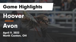 Hoover  vs Avon  Game Highlights - April 9, 2022