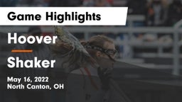Hoover  vs Shaker Game Highlights - May 16, 2022