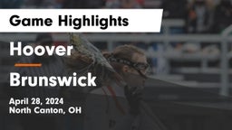 Hoover  vs Brunswick  Game Highlights - April 28, 2024