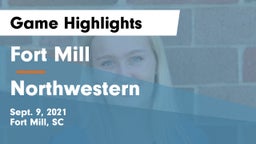 Fort Mill  vs Northwestern  Game Highlights - Sept. 9, 2021