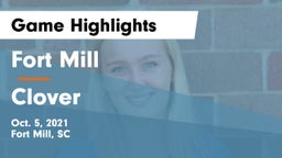 Fort Mill  vs Clover  Game Highlights - Oct. 5, 2021