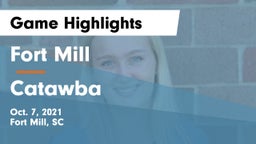 Fort Mill  vs Catawba  Game Highlights - Oct. 7, 2021