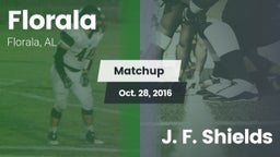 Matchup: Florala vs. J. F. Shields 2016