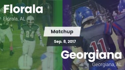 Matchup: Florala vs. Georgiana  2017