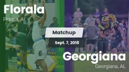 Matchup: Florala vs. Georgiana  2018