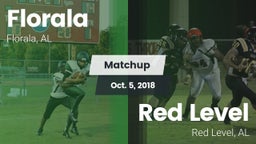 Matchup: Florala vs. Red Level  2018