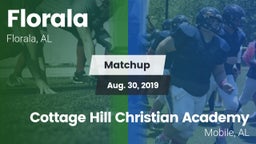 Matchup: Florala vs. Cottage Hill Christian Academy 2019