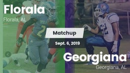 Matchup: Florala vs. Georgiana  2019