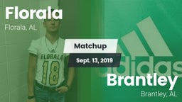 Matchup: Florala vs. Brantley  2019