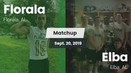 Matchup: Florala vs. Elba  2019