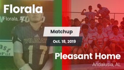 Matchup: Florala vs. Pleasant Home  2019