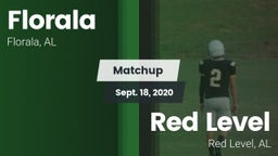 Matchup: Florala vs. Red Level  2020