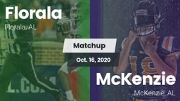 Matchup: Florala vs. McKenzie  2020