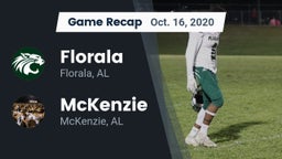 Recap: Florala  vs. McKenzie  2020