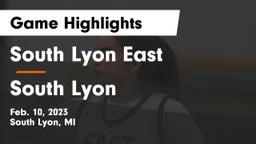 South Lyon East  vs South Lyon  Game Highlights - Feb. 10, 2023