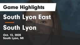 South Lyon East  vs South Lyon  Game Highlights - Oct. 13, 2020