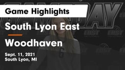 South Lyon East  vs Woodhaven  Game Highlights - Sept. 11, 2021