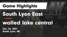 South Lyon East  vs walled lake central Game Highlights - Oct. 24, 2021